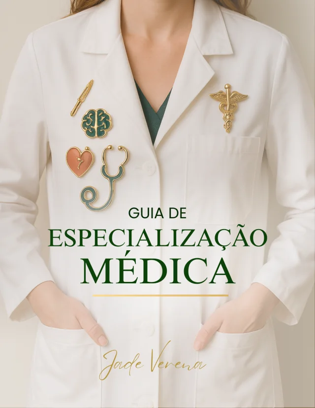 Capa de Guia de Especialização Médica
